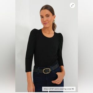 Tuckernuck - Pomander Place Black Blouse